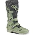 Sidi Crossair Stivali da motocross, nero-verde, dimensione 37