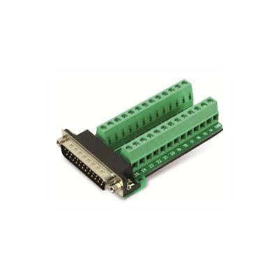 Sub-D Adapter, 25-polig, Stecker / Schraubklemmen Image