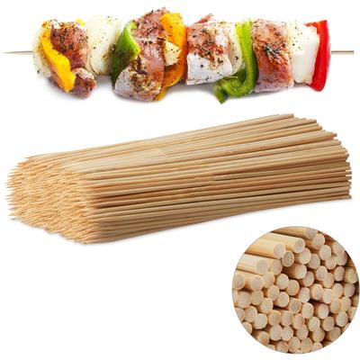 Schaschlikspieße Holz, 500er Pack Bambusspieße, Grill, Basteln, Set, Holzspieß 30 cm lang, 4 mm Image