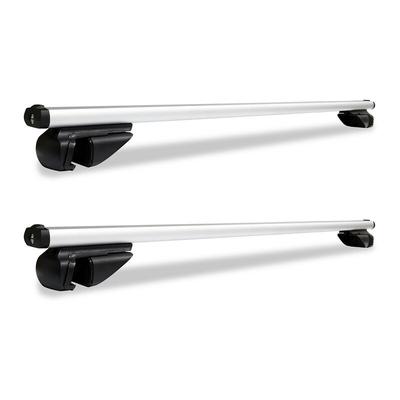 Alu Dachträger Relingträger Universal 124cm Dachgepäckträger Gepäckträger Mit Sicherheitsschloss