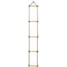 Littletom - Scala di corda gioco per bambini 188x30 cm arrampicata Natura