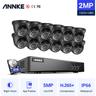 Annke - Kit di Videosorveglianza 8 Canali 3K Analogico 5MP DVRx4 pcs 5MP Telecamera Analogica Smart