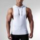 Herren Tank Top Running Sport Top Fitnesshemd Ärmellos Kapuzenshirt Sportlich Atmungsaktiv Feuchtigkeitsabsorbierend Weich Fitnesstraining Laufen Aktives Training Sportbekleidung Sportkleidung