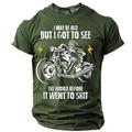 Graphic du quotidien Design Rétro Vintage Homme 3D effet T shirt Tee Sport extérieur Vacances Sortie T-shirt Noir Bleu Vert Manche Courte Col Ras du Cou Chemise Printemps été Vêtement Tenue S M L XL