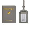 Porte-passeport multifonctionnel en cuir pu portefeuille de voyage porte-passeport et porte-carte de vaccin combo étui de couverture de portefeuille de passeport en cuir imprimé