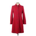 J.Crew Wool Coat: Red Jackets & Outerwear - Women's Size 8