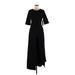 Kay Unger Cocktail Dress - High/Low: Black Dresses - Women's Size 8