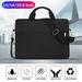 15.6 inch Laptop Shoulder Bag Laptop Sleeve Case Multi-functional Notebook Sleeve Carrying Case with Strap Fit for MacBook Air Pro Lenovo Acer Asus Dell Lenovo HP Samsung