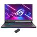 ASUS ROG Strix G17 G713 Gaming/Entertainment Laptop (AMD Ryzen 9 7945HX 16-Core 17.3in 240 Hz Quad HD (2560x1440) GeForce RTX 4070 64GB DDR5 4800MHz RAM Win 11 Pro) with USB-C Dock