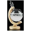 Crystal Weather Forecast Bottle Wishing Ball Creative Globe Shaped Glass Bottle Storm Desk Weather Station Weather Predictor
