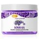 Exfoliating Scrub Pumice Gel Lavender And Wildflower 16 Oz - Manicure Pedicure And Body Exfoliator Infused With Hyaluronic Acid Amino Acids Panthenol And Comfrey Extract