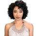 Sis 100% Human Hair Lace Part Wig - HR-HARA (1 Jet Black)