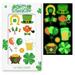 Besaacan Nail Stickers on Saleï¼� Erland St. Patrick s Day Nail Polish Sequins Soft Pottery Green Jewelry Nail Luminous Sticker Nail Care J
