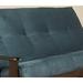 Futon Cover Only - Quality Suede Microfiber Fabric Collection 6-8 Inch Futons Mattress (Navy Full Size)