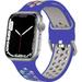 Yepband Sport Bands Compatible with Apple Watch Band iWatch Bands 49mm 45mm 44mm 42mm 41mm 40mm 38mm Women Men Adjustable Soft Silicone Sport Band for iWatch Series 9 8 7 6 5 4 3 2 1 SE Ultra