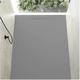 Receveur de douche 90 x 190 cm extra plat cover en résine surface ardoisée béton - Gris