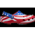 Crocs Multi Classic American Flag Clog Shoes