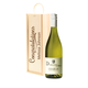 Personalised Chablis White Wine Gift " Congratulations " Wooden Gift Box