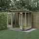 Forest Garden 6x4 Beckwood Pent Summerhouse with Double Door