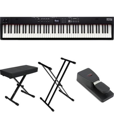 Roland RD-08 88-key Digital Stage Piano Essentials Bundle