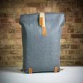 Brooks England Pickwick Cotton Canvas Backpack Grey - Large (26L)