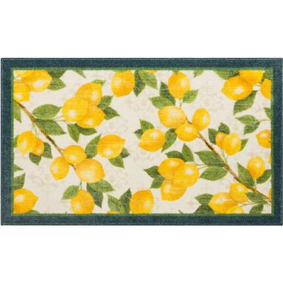 Lemon Grove Kitchen Rug by Mohawk Home in Navy (Size 30 X 50)