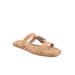 Women's Boston Sandal Sandal by Roamans in Cork Combo (Size 8 1/2 M)