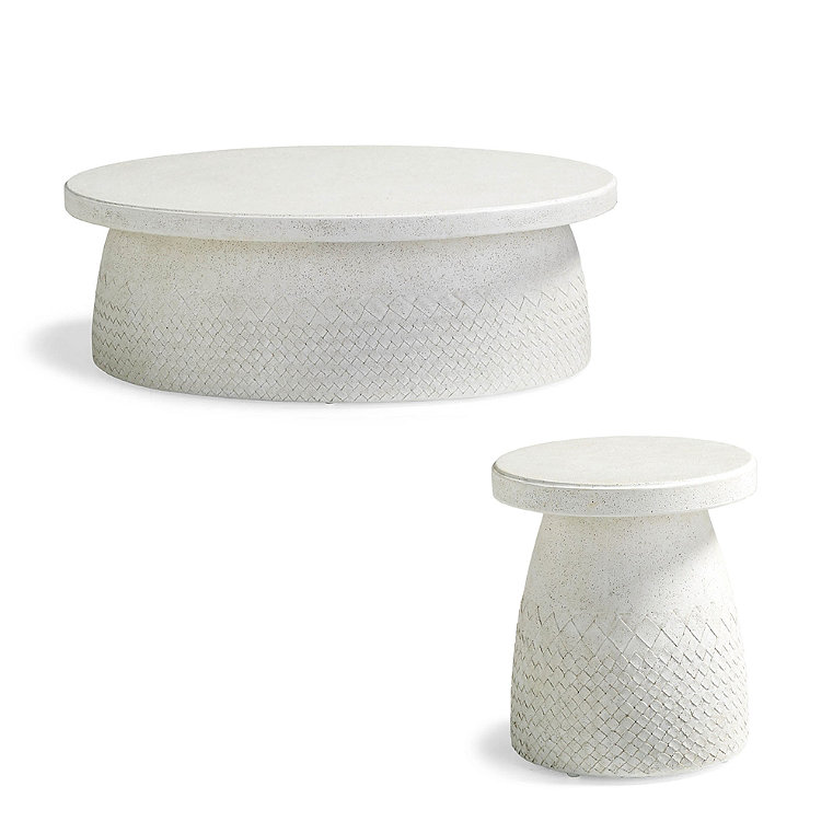 Camino Coffee Table Tailored Furniture Cover - Sand - Frontgate