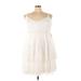 Torrid Casual Dress - DropWaist: White Dresses - Women's Size 22 Plus