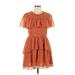 House of Harlow 1960 Casual Dress - DropWaist: Orange Dresses - Women's Size Large