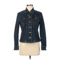 Jones New York Signature Denim Jacket: Blue Jackets & Outerwear - Women's Size Medium Petite