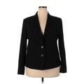 Ann Taylor Factory Blazer Jacket: Black Jackets & Outerwear - Women's Size 18