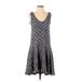 Maeve Casual Dress - DropWaist: Gray Marled Dresses - Women's Size X-Small