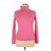 AK Anne Klein Turtleneck Sweater: Pink Tops - Women's Size X-Large