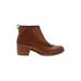 Kork-Ease Ankle Boots: Brown Shoes - Women's Size 7 1/2
