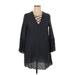 H&M Casual Dress: Black Dresses - Women's Size 14