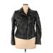 BARNEYS Originals Faux Fur Jacket: Black Jackets & Outerwear - Women's Size 20