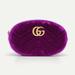 Gucci Bags | Gucci Gg Marmont Matelass Velvet Belt Bag [476434] | Color: Purple | Size: Os