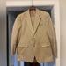 Ralph Lauren Suits & Blazers | Lauren By Ralph Lauren Tan Suit 40r 100% Cotton Summer Suit | Color: Tan | Size: 40r