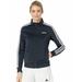 Adidas Jackets & Coats | Adidas Women's Warm-Up Tricot Slim 3 Stripes Track Jacket Navy Medium Msrp $50 | Color: Blue/White | Size: M
