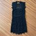 Free People Dresses | Free People Black Lace Bodycon Mini Dress Nwt Size S | Color: Black | Size: S