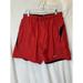 Nike Swim | Nike Mens Swim Suit Large Red Black Swoosh Shorts Trunks Beach Swimming Lined | Color: Red | Size: L