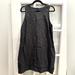 J. Crew Dresses | J. Crew | Black Linen Sleeveless Lined Shift Dress Size M | Color: Black | Size: M