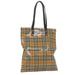 Burberry Bags | Burberry Nova Check Tote Bag Coated Canvas Beige Black | Color: Brown | Size: Os