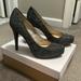 Jessica Simpson Shoes | Jessica Simpson Parisah4 Pewter Gray High Heel Platform Pumps | Color: Gray | Size: 8.5