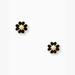 Kate Spade Jewelry | Kate Spade Spades And Studs Black Enamel Yellow Gold Earrings New $49 | Color: Black/Gold | Size: Os