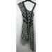 Free People Dresses | Free People Flower Pattern Asymmetrical Lace Midi Dress | Color: Black/White | Size: Xs