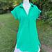 J. Crew Dresses | J. Crew Green Casual Shirt Tunic Dress Small | Color: Green | Size: S