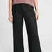 Athleta Pants & Jumpsuits | Athleta Cabo Black Linen High Rise Wide Leg Pants Women’s Size 2 Elastic Waist | Color: Black | Size: 2