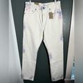 Levi's Pants & Jumpsuits | Nwt Levi's 501 Original Straight Leg/White Denim Tie Dyed Jeans/Size 2930 | Color: Purple/White | Size: 29